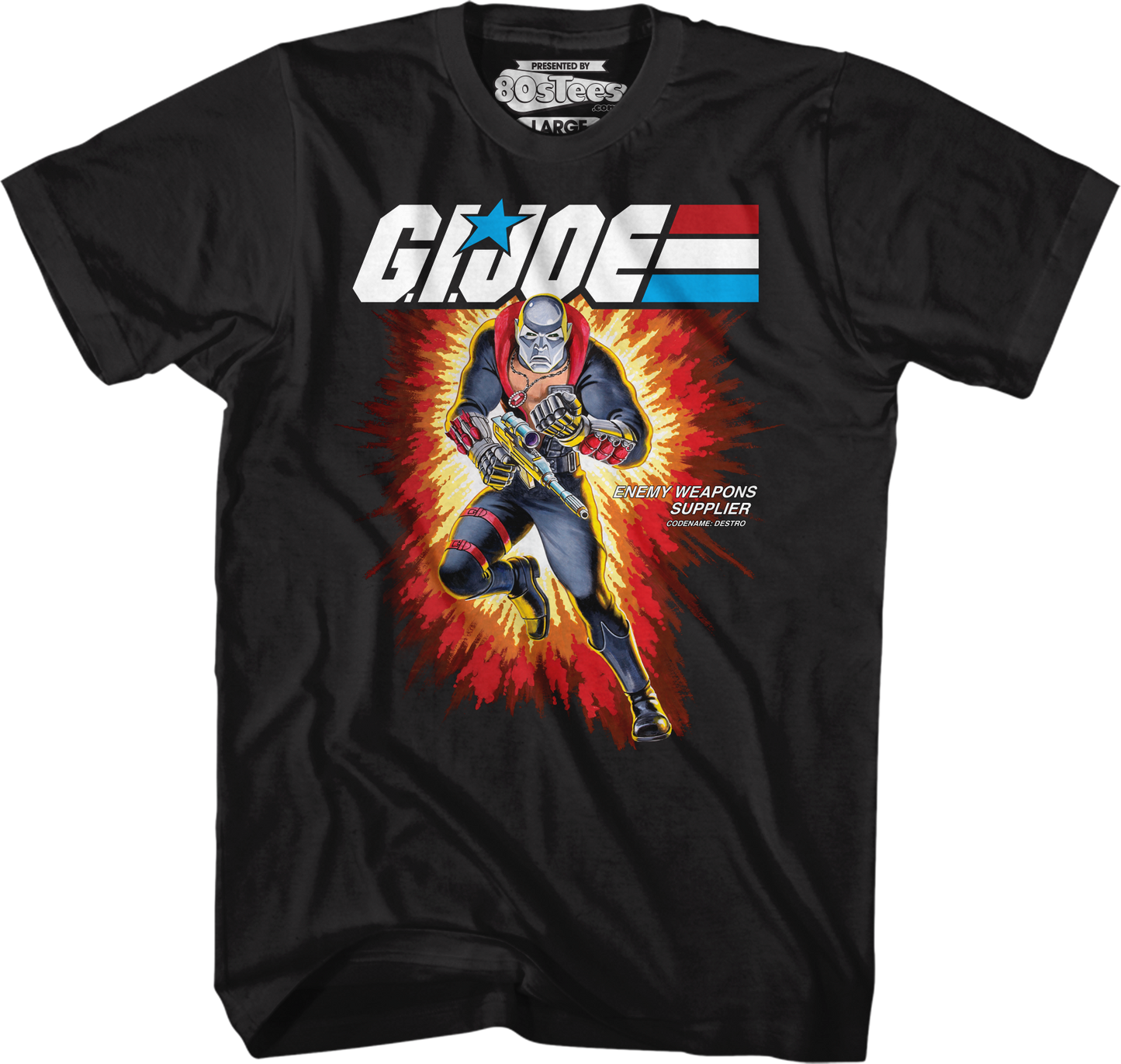 Box Art Destro GI Joe T-Shirt