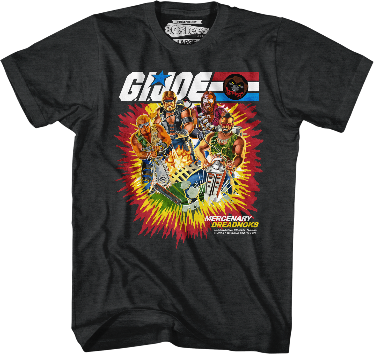 Box Art Dreadnoks GI Joe T-Shirt