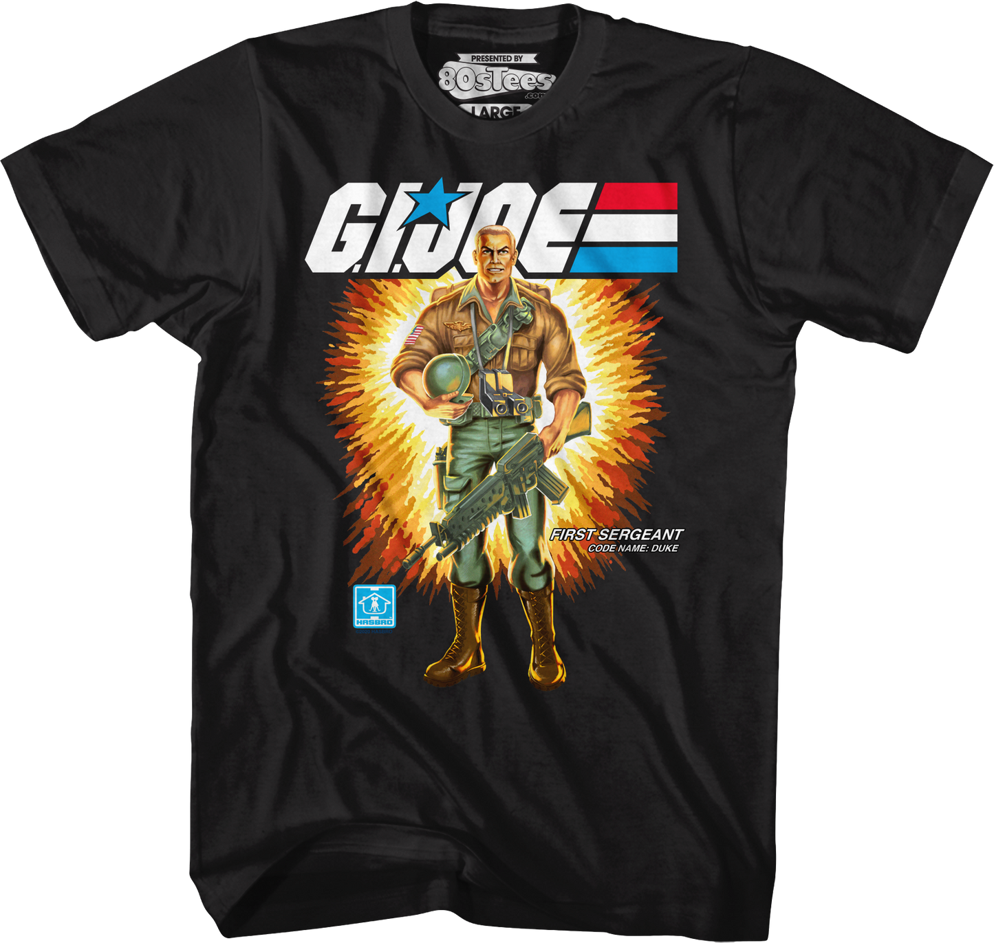 Box Art Duke GI Joe T-Shirt