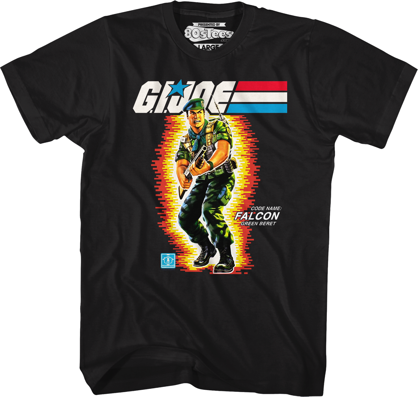 Box Art Falcon GI Joe T-Shirt