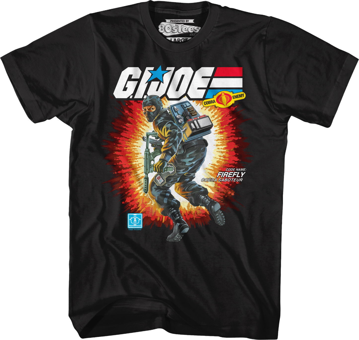 Box Art Firefly GI Joe T-Shirt