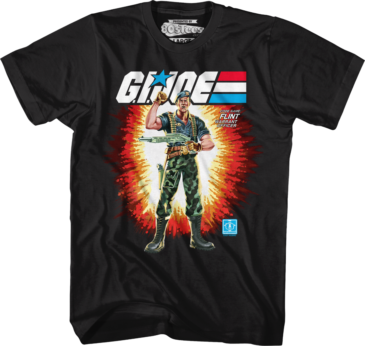 Box Art Flint GI Joe T-Shirt