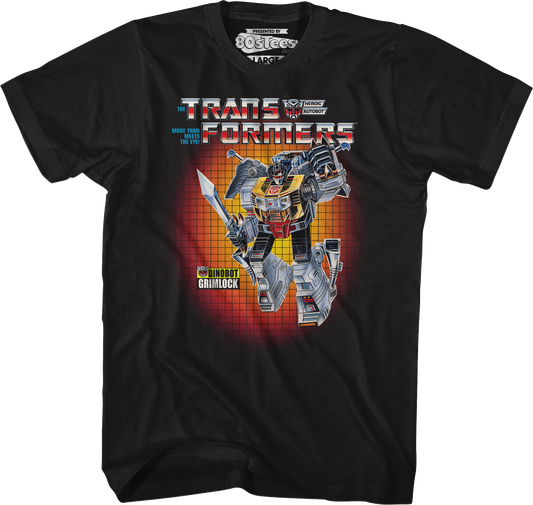 Box Art Grimlock Transformers T-Shirt