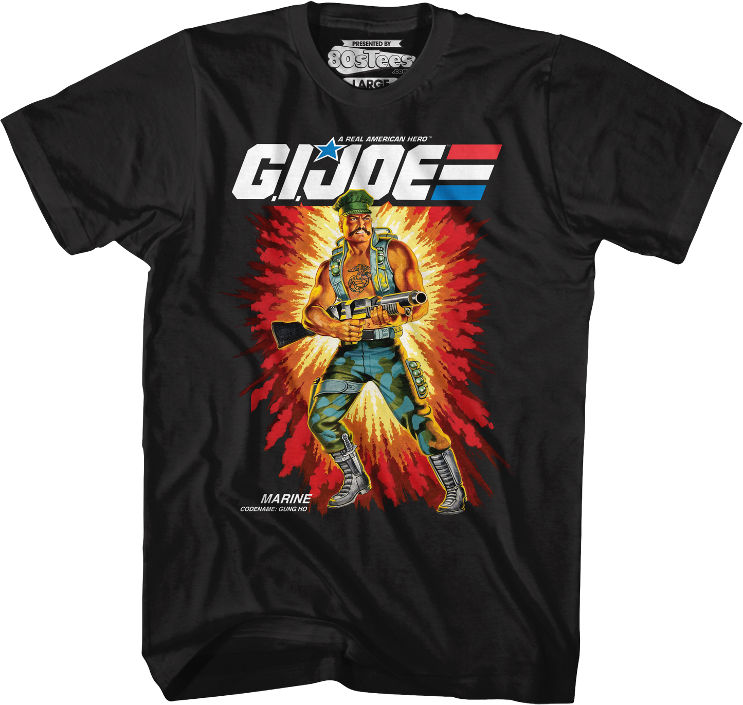 Box Art Gung Ho GI Joe T-Shirt