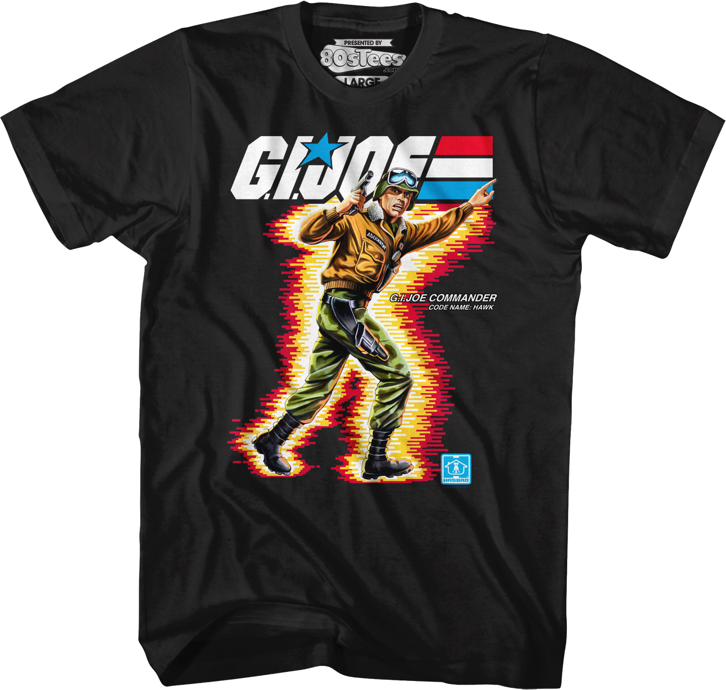 Box Art Hawk GI Joe T-Shirt