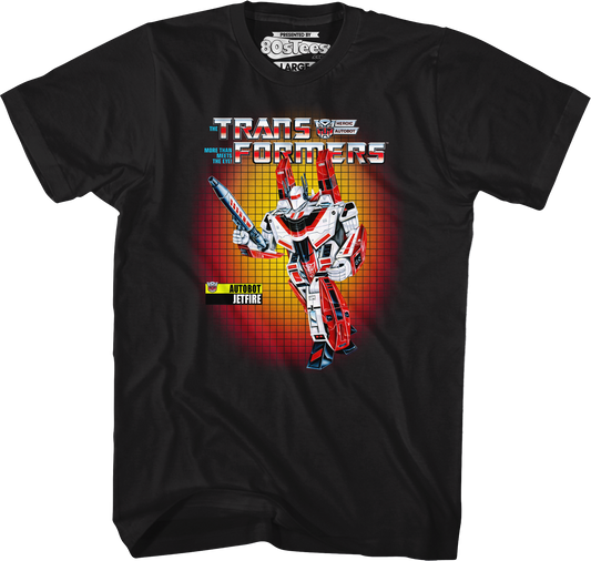 Box Art Jetfire Transformers T-Shirt