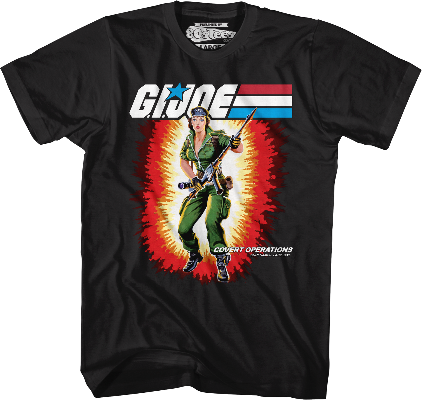 Box Art Lady Jaye GI Joe T-Shirt