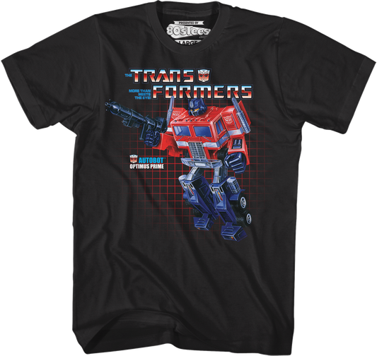 Box Art Optimus Prime Shirt