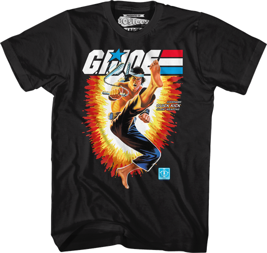 Box Art Quick Kick GI Joe T-Shirt