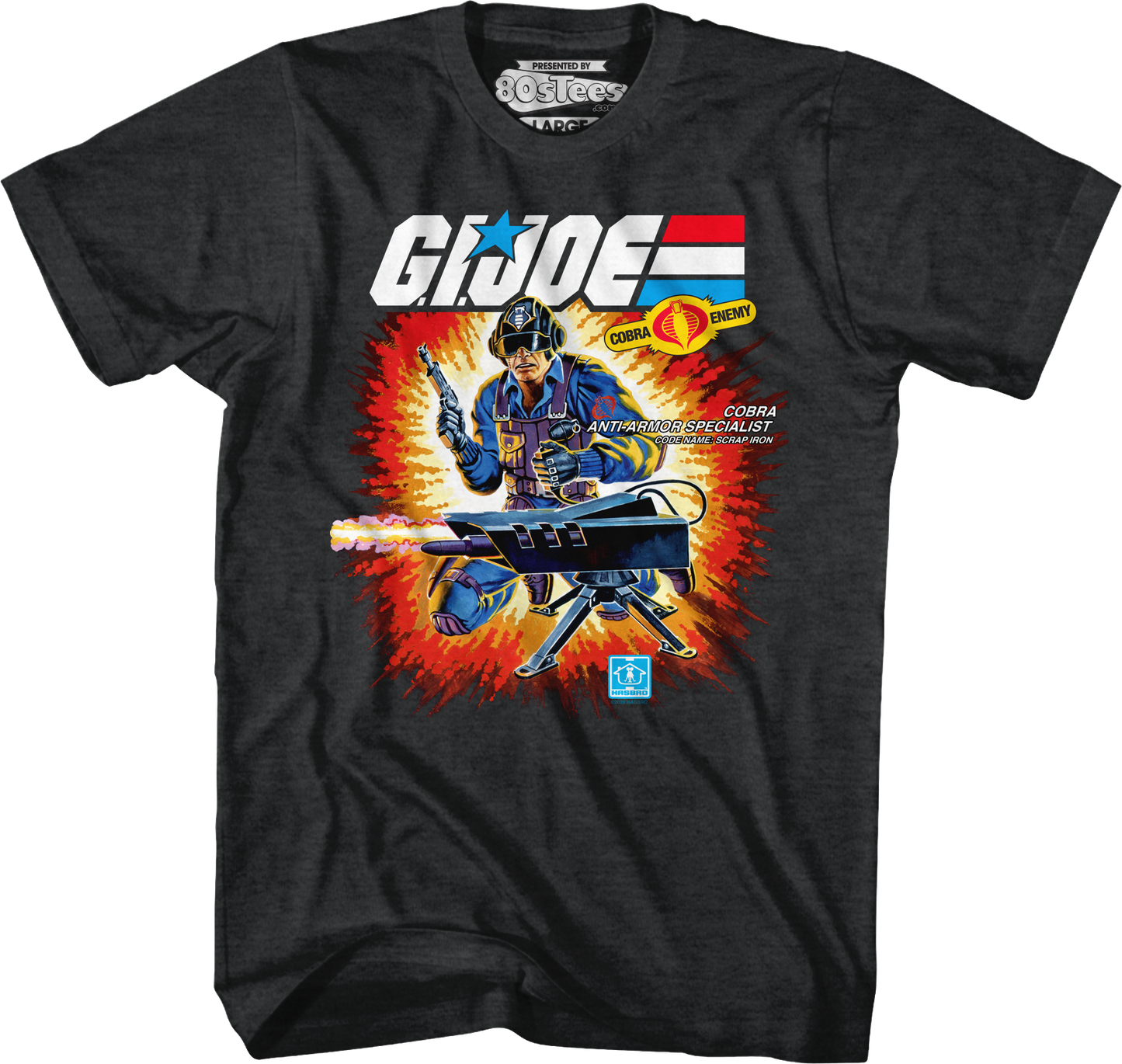 Box Art Scrap Iron GI Joe T-Shirt