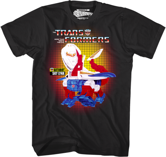 Box Art Sky Lynx Transformers T-Shirt