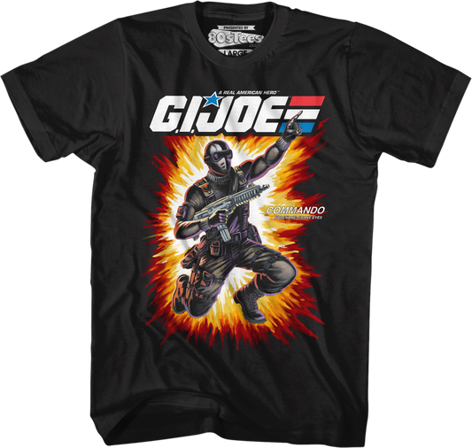 Box Art Snake Eyes GI Joe T-Shirt