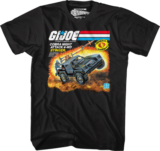 Box Art Stinger GI Joe T-Shirt