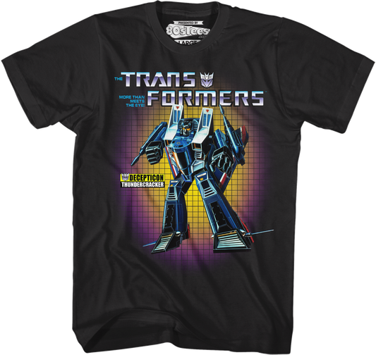 Box Art Thundercracker Transformers T-Shirt