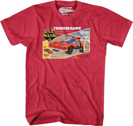 Retro Box Art Thunderhawk MASK T-Shirt