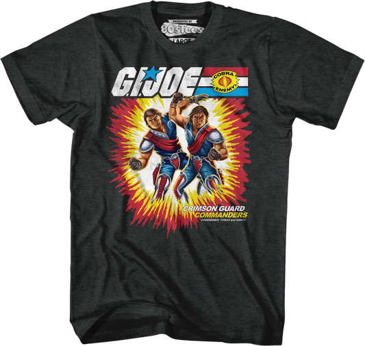 Box Art Tomax and Xamot GI Joe T-Shirt