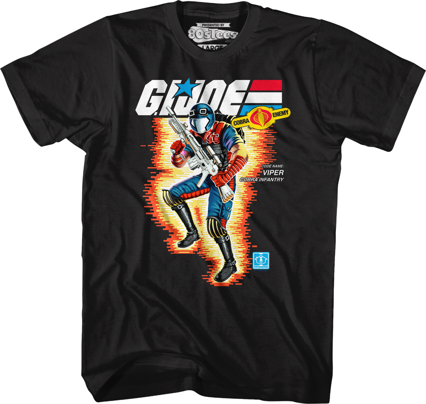 Box Art Viper GI Joe T-Shirt