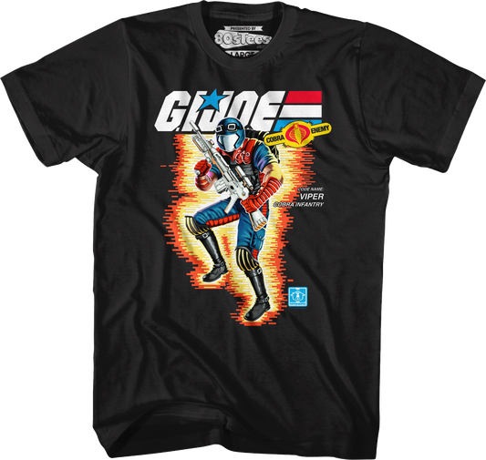 Box Art Viper GI Joe T-Shirt