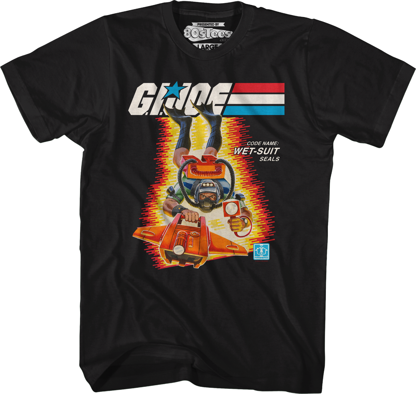 Box Art Wet-Suit GI Joe T-Shirt