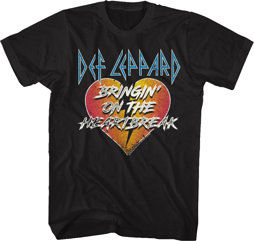 Bringin' On The Heartbreak Def Leppard T-Shirt