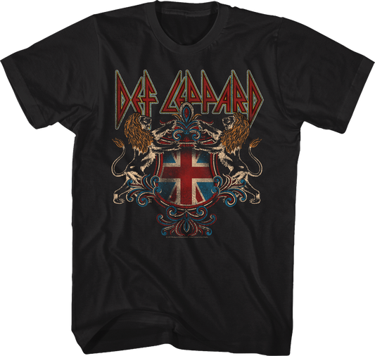 British Crest Def Leppard T-Shirt