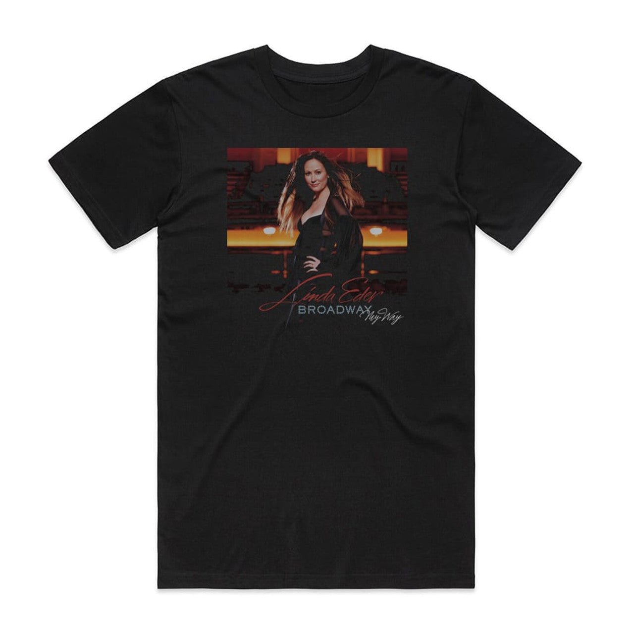 Linda Eder Broadway My Way T-Shirt Black