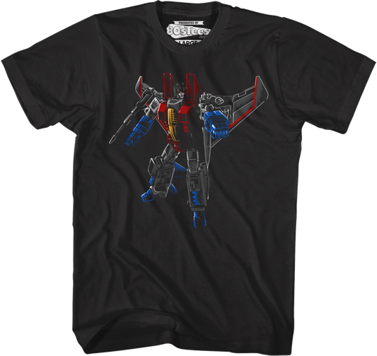 Brush Stroked Starscream Transformers T-Shirt