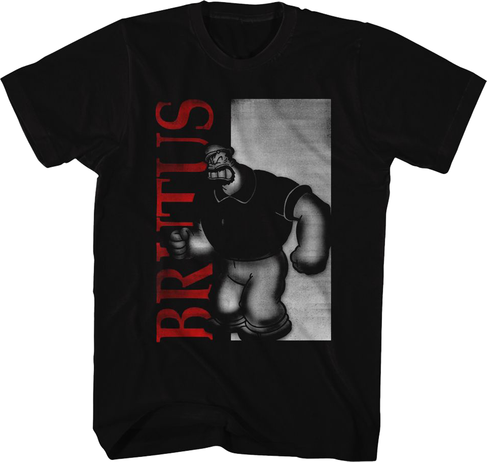 Brutus Scarface Poster Popeye T-Shirt