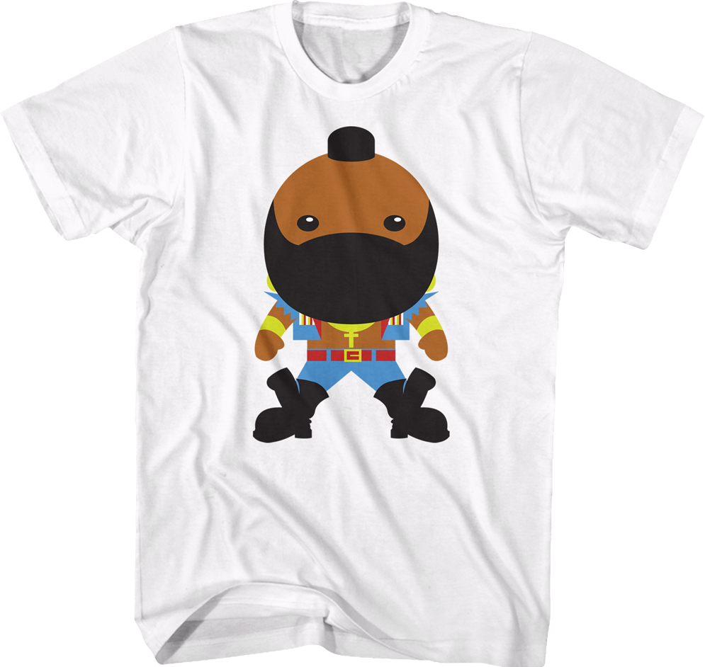 Bubble Character Mr. T Shirt