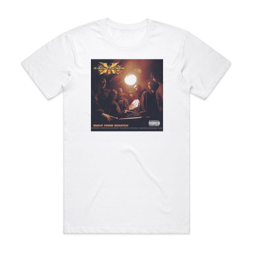 X-Ecutioners Built From Scratch Album Cover T-Shirt White