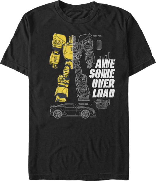 Bumblebee Awesome Overload Transformers T-Shirt