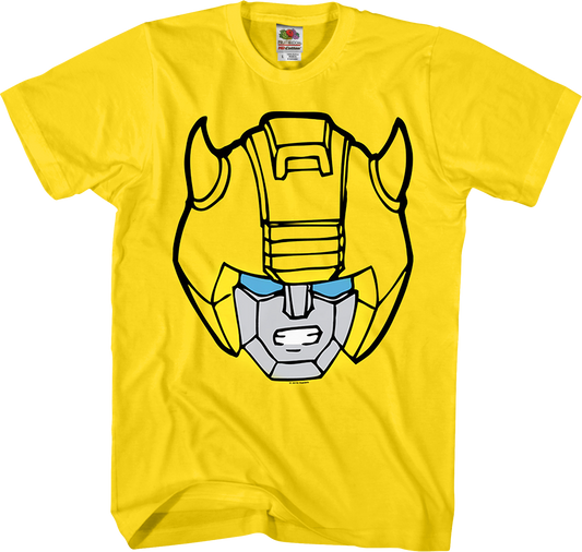 Bumblebee Head Shot Transformers T-Shirt