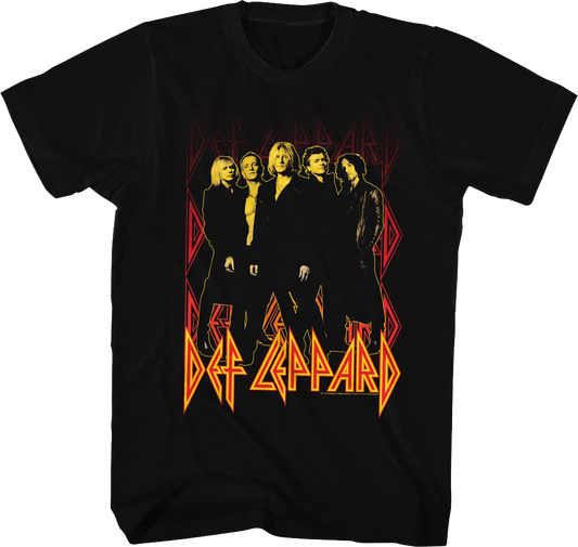 Burning Logo Def Leppard T-Shirt