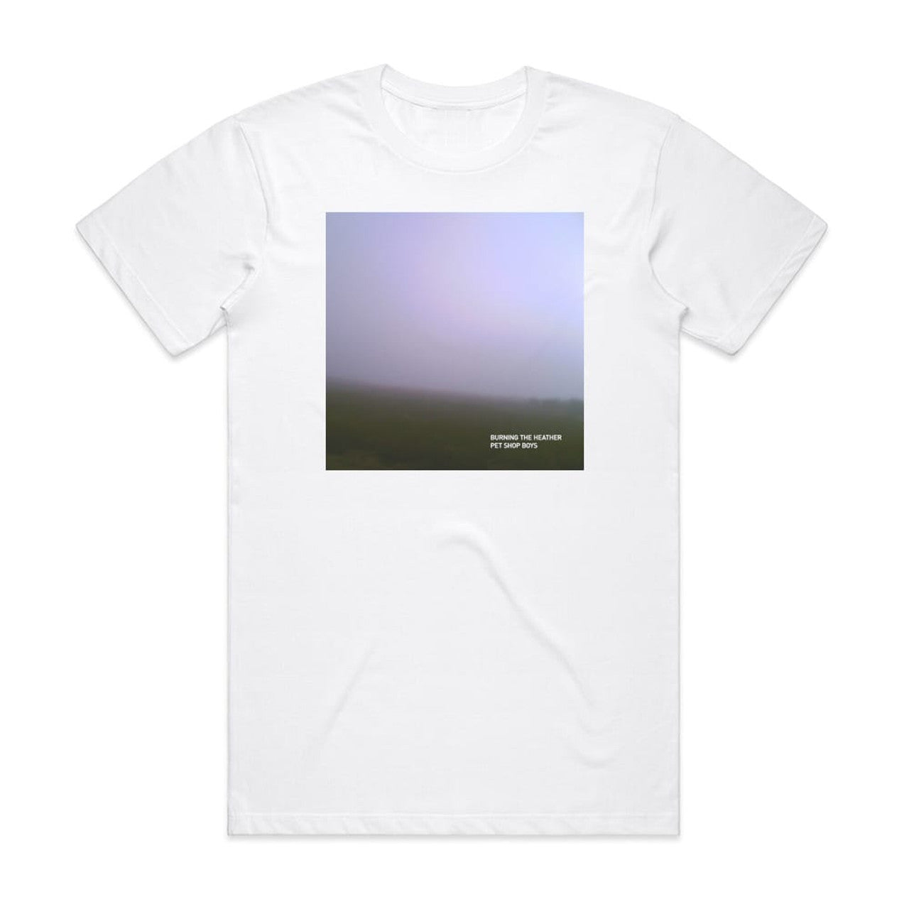 Pet Shop Boys Burning The Heather T-Shirt White