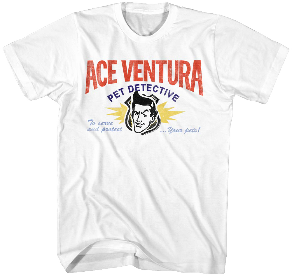 Business Card Ace Ventura T-Shirt