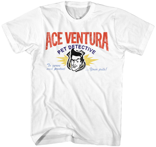 Business Card Ace Ventura T-Shirt