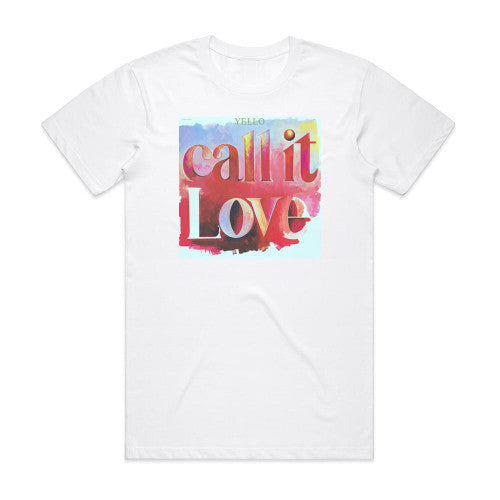 Yello Call It Love Album Cover T-Shirt White