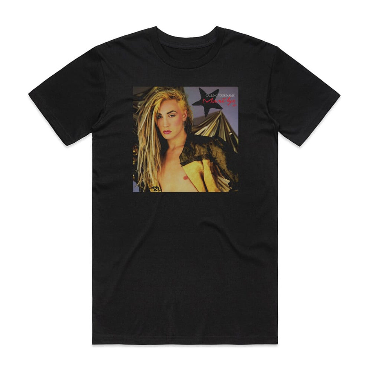 Marilyn Calling Your Name T-Shirt Black