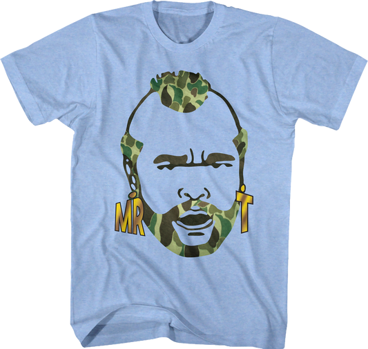 Camouflage Mr. T Shirt