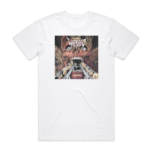 Wretched Cannibal Album Cover T-Shirt White