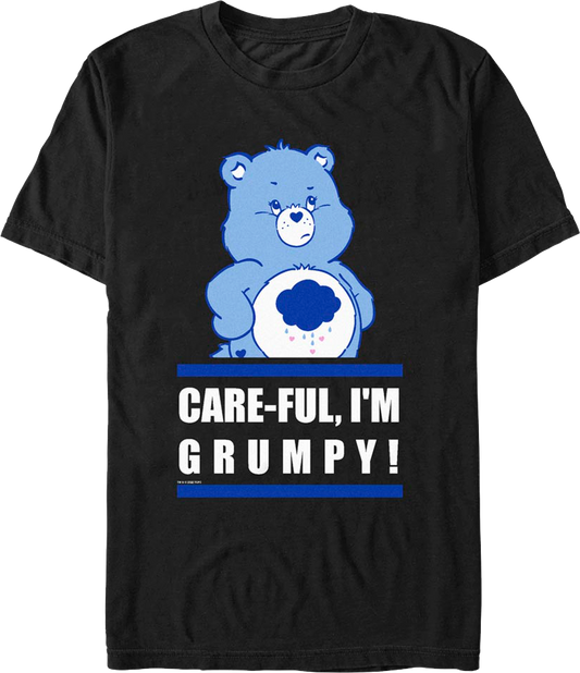 Care-ful I'm Grumpy Care Bears T-Shirt