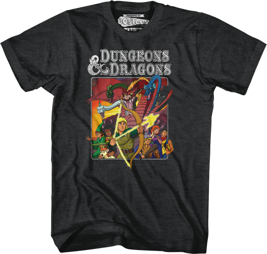 Cartoon Characters Dungeons & Dragons T-Shirt