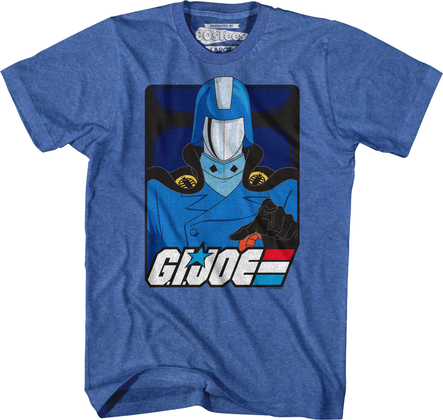 Cartoon Cobra Commander GI Joe T-Shirt