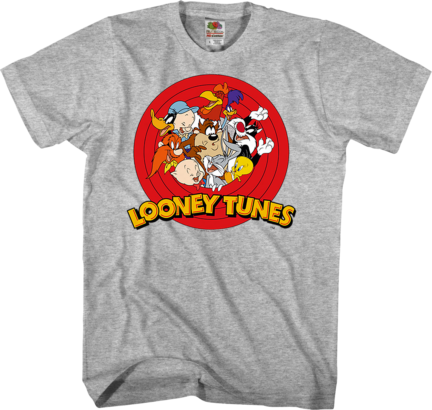 Cast And Logo Looney Tunes T-Shirt