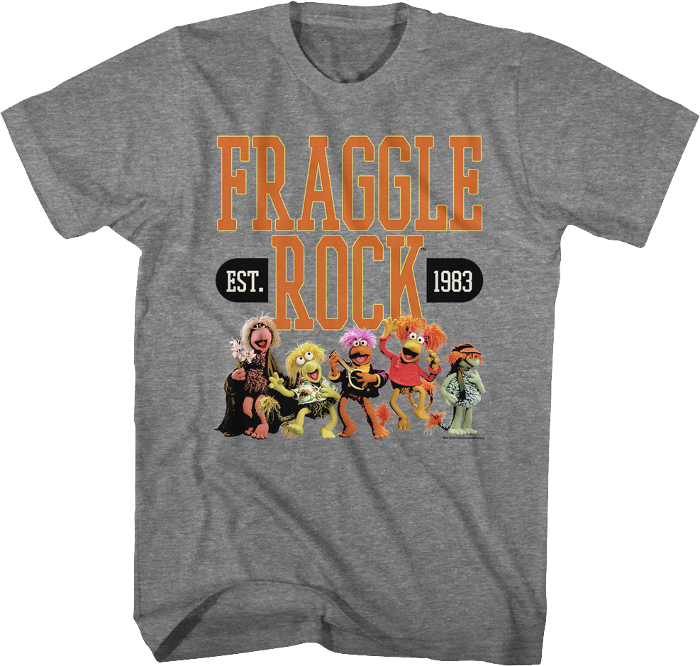 Cast Photo Est. 1983 Fraggle Rock T-Shirt