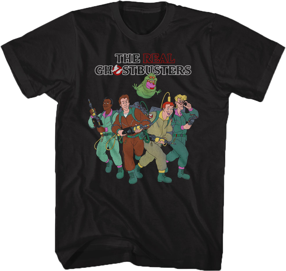 Cast Real Ghostbusters T-Shirt