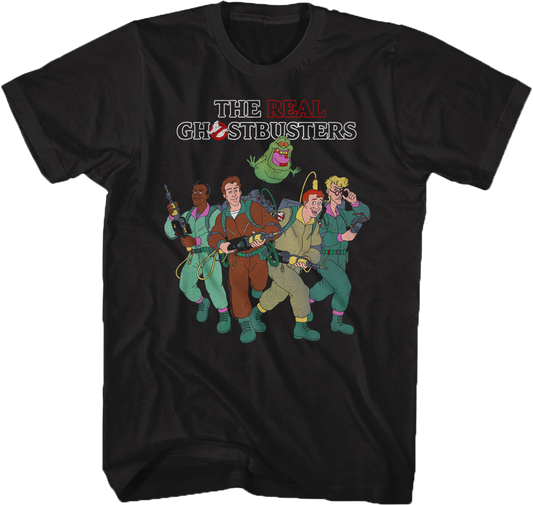 Cast Real Ghostbusters T-Shirt