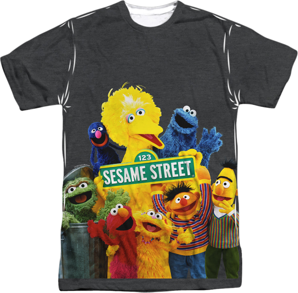 Cast Sesame Street T-Shirt