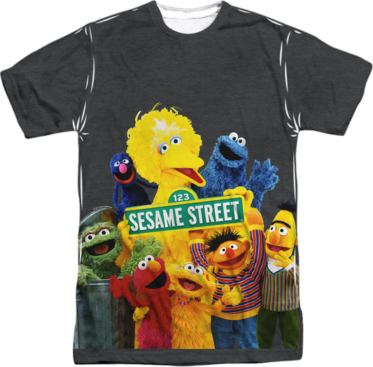 Cast Sesame Street T-Shirt