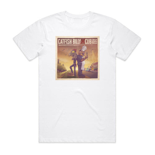 Yelawolf Catfish Billy X Cub Da Cookupboss Album Cover T-Shirt White